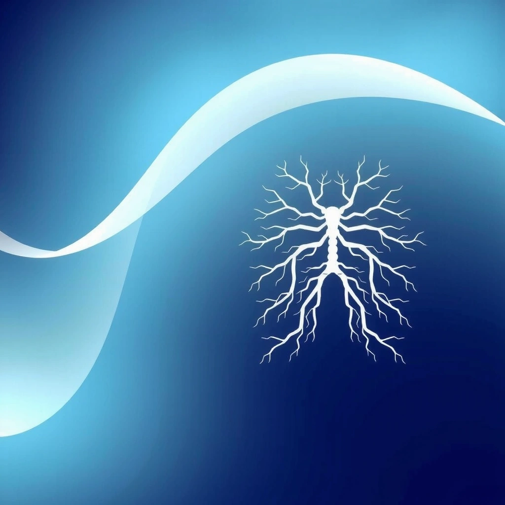 Ilustrație cu simboluri de calm și sănătate nervoasă